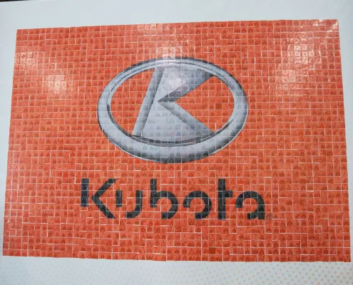 photo mosaic wall rental