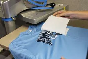 heat press shirt activation