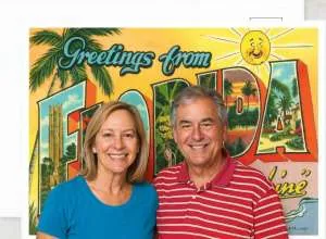 postcard photo booth activation
